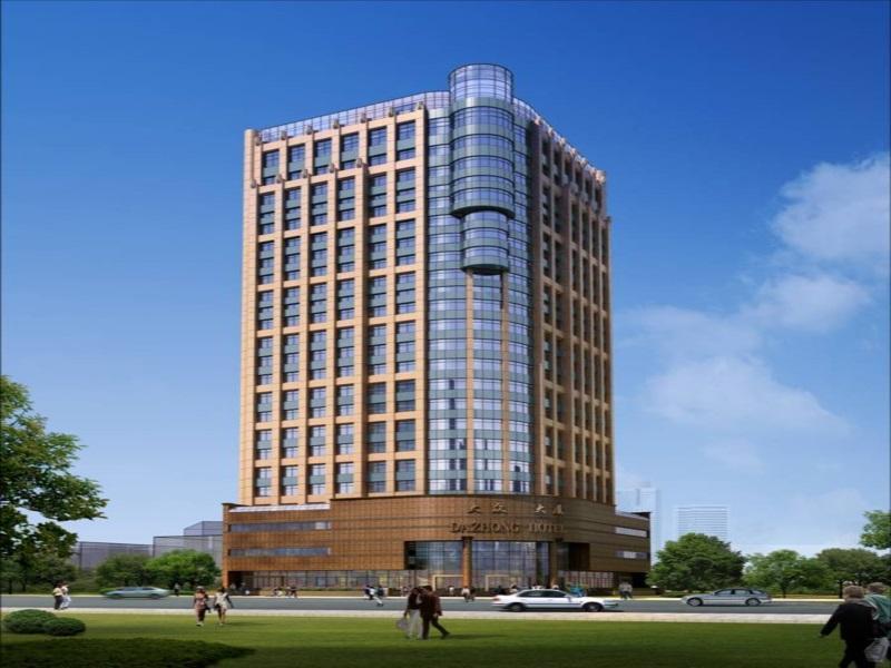 Da Zhong Hotel Indoor Stadium Xuhui Шанхай Экстерьер фото